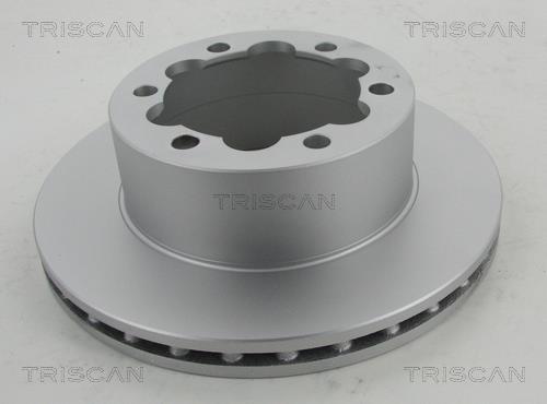 Triscan 8120 10198C Rear ventilated brake disc 812010198C