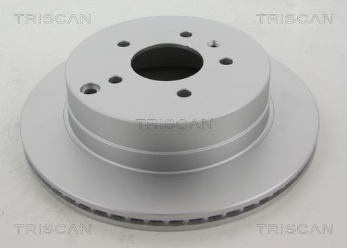 Triscan 8120 101016C Rear ventilated brake disc 8120101016C