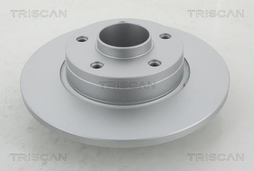 Triscan 8120 10191C Rear brake disc, non-ventilated 812010191C