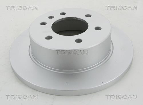 Triscan 8120 10197C Rear brake disc, non-ventilated 812010197C