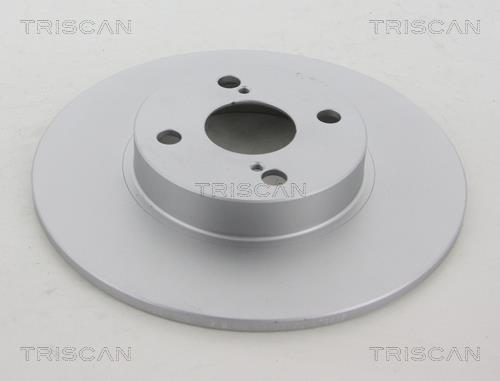Triscan 8120 13188C Rear brake disc, non-ventilated 812013188C
