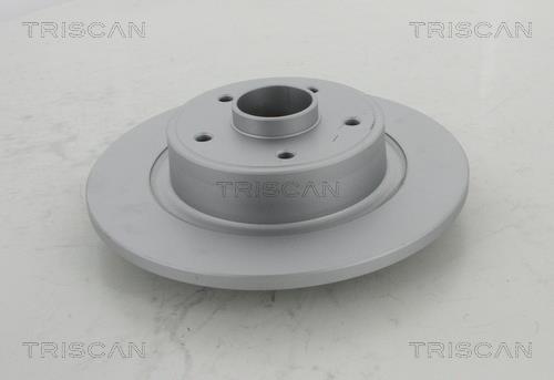 Triscan 8120 25141C Rear brake disc, non-ventilated 812025141C