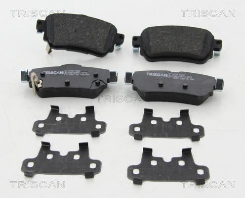 Triscan 8110 14062 Brake Pad Set, disc brake 811014062