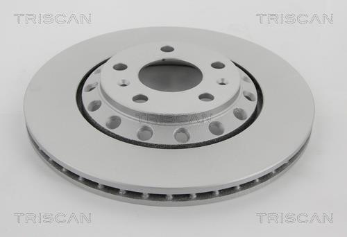 Triscan 8120 29191C Rear ventilated brake disc 812029191C