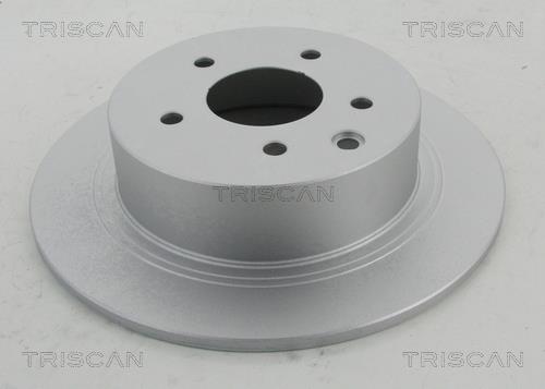 Triscan 8120 14170C Rear brake disc, non-ventilated 812014170C