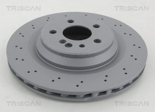 Triscan 8120 231045C Rear ventilated brake disc 8120231045C