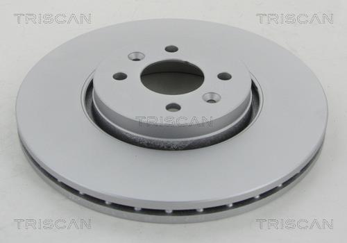 Triscan 8120 25145C Front brake disc ventilated 812025145C