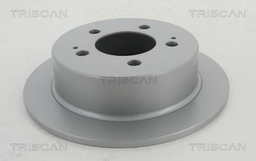 Triscan 8120 101058C Rear brake disc, non-ventilated 8120101058C