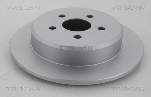 Triscan 8120 10194C Rear brake disc, non-ventilated 812010194C