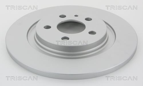 Triscan 8120 10185C Rear brake disc, non-ventilated 812010185C