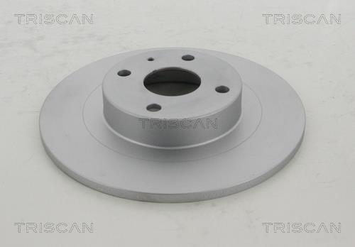 Triscan 8120 50148C Rear brake disc, non-ventilated 812050148C
