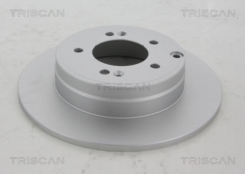 Triscan 8120 43143C Rear brake disc, non-ventilated 812043143C