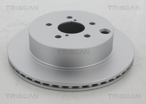 Triscan 8120 69124C Rear ventilated brake disc 812069124C