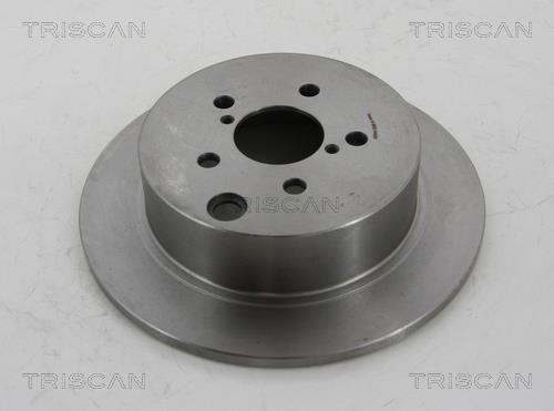 Triscan 8120 68123 Rear brake disc, non-ventilated 812068123