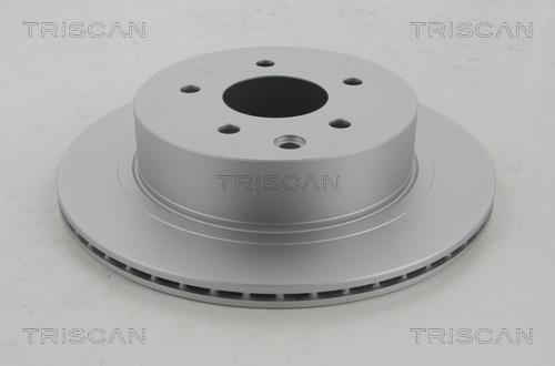 Triscan 8120 14160C Rear ventilated brake disc 812014160C