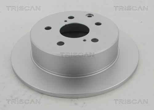 Triscan 8120 131010C Rear brake disc, non-ventilated 8120131010C