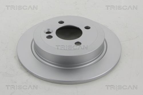Triscan 8120 11151C Rear brake disc, non-ventilated 812011151C