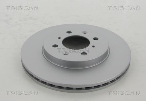 Triscan 8120 40145C Front brake disc ventilated 812040145C
