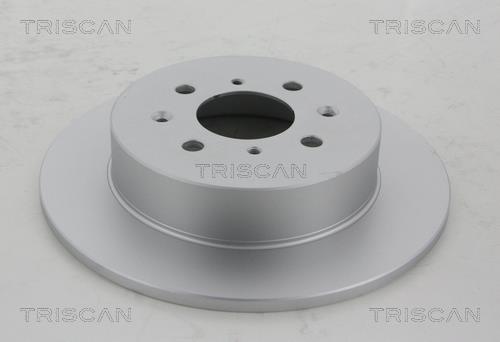 Triscan 8120 40149C Rear brake disc, non-ventilated 812040149C