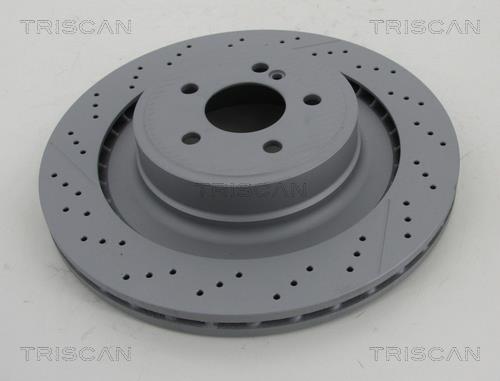 Triscan 8120 231056C Rear brake disc, non-ventilated 8120231056C