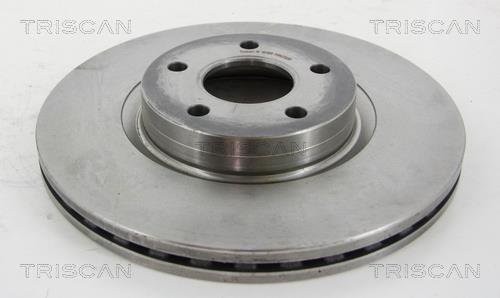 Triscan 8120 16169 Front brake disc ventilated 812016169