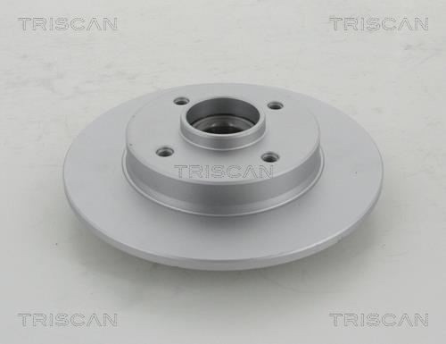 Triscan 8120 28122C Rear brake disc, non-ventilated 812028122C