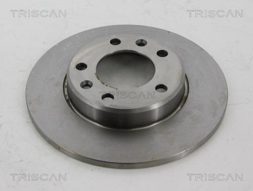 Triscan 8120 28141 Rear brake disc, non-ventilated 812028141