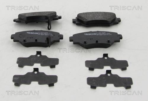 Triscan 8110 50189 Brake Pad Set, disc brake 811050189