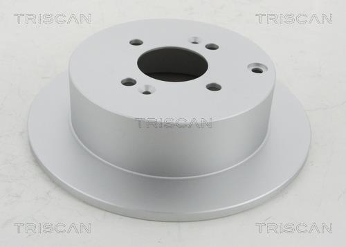 Triscan 8120 43126C Rear brake disc, non-ventilated 812043126C
