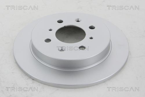 Triscan 8120 40163C Rear brake disc, non-ventilated 812040163C