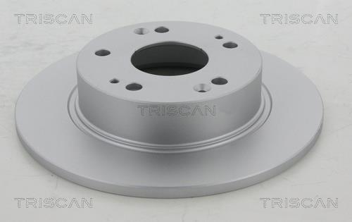 Triscan 8120 40137C Rear brake disc, non-ventilated 812040137C