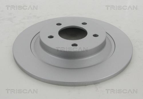 Triscan 8120 50153C Rear brake disc, non-ventilated 812050153C
