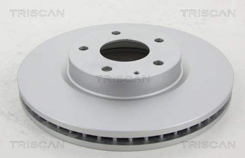 Triscan 8120 50176C Front brake disc ventilated 812050176C