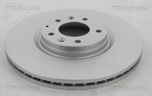 Triscan 8120 50158C Ventilated disc brake, 1 pcs. 812050158C