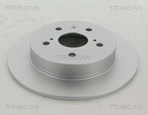 Triscan 8120 69126C Rear brake disc, non-ventilated 812069126C