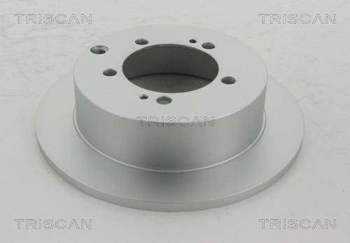 Triscan 8120 42129C Rear brake disc, non-ventilated 812042129C