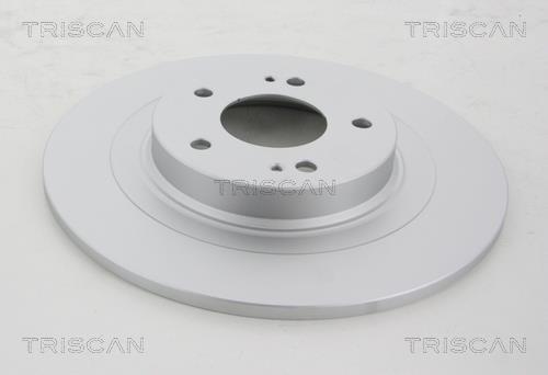 Triscan 8120 42158C Rear brake disc, non-ventilated 812042158C