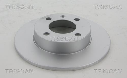 Triscan 8120 29158C Rear brake disc, non-ventilated 812029158C