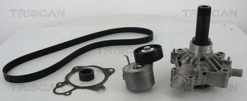 Triscan 8642 150500 DRIVE BELT KIT, WITH WATER PUMP 8642150500
