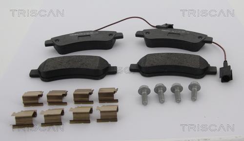 Triscan 8110 10608 Brake Pad Set, disc brake 811010608