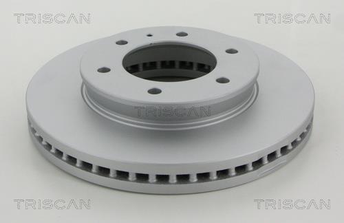 Triscan 8120 16155C Ventilated disc brake, 1 pcs. 812016155C