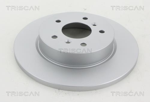 Triscan 8120 101087C Rear brake disc, non-ventilated 8120101087C