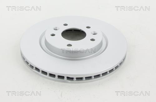 Triscan 8120 10118C Front brake disc ventilated 812010118C