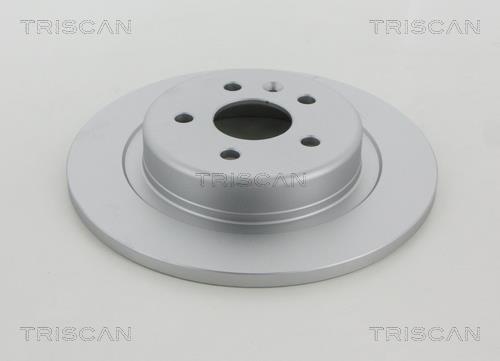 Triscan 8120 24174C Rear brake disc, non-ventilated 812024174C