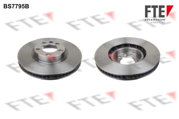 FTE BS7795B Front brake disc ventilated BS7795B