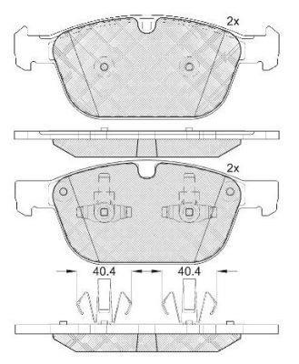 Alanko 300439 Brake Pad Set, disc brake 300439