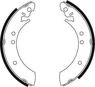 Alanko 302463 Brake shoe set 302463