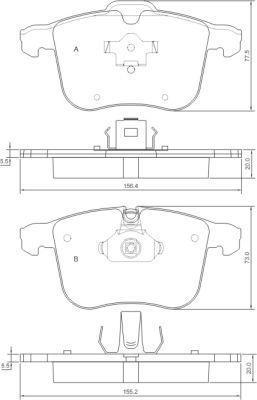 Alanko 300318 Brake Pad Set, disc brake 300318