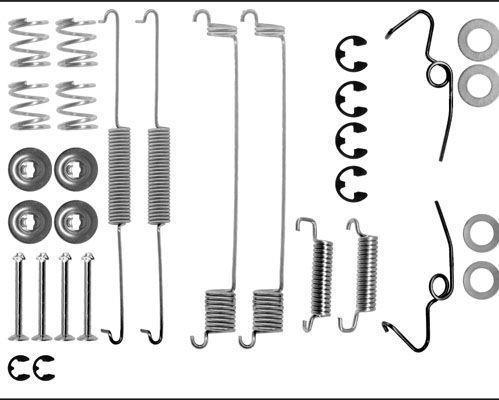 Alanko 315239 Mounting kit brake pads 315239