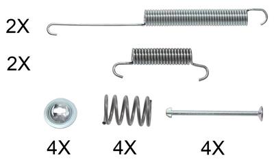 Alanko 315445 Mounting kit brake pads 315445